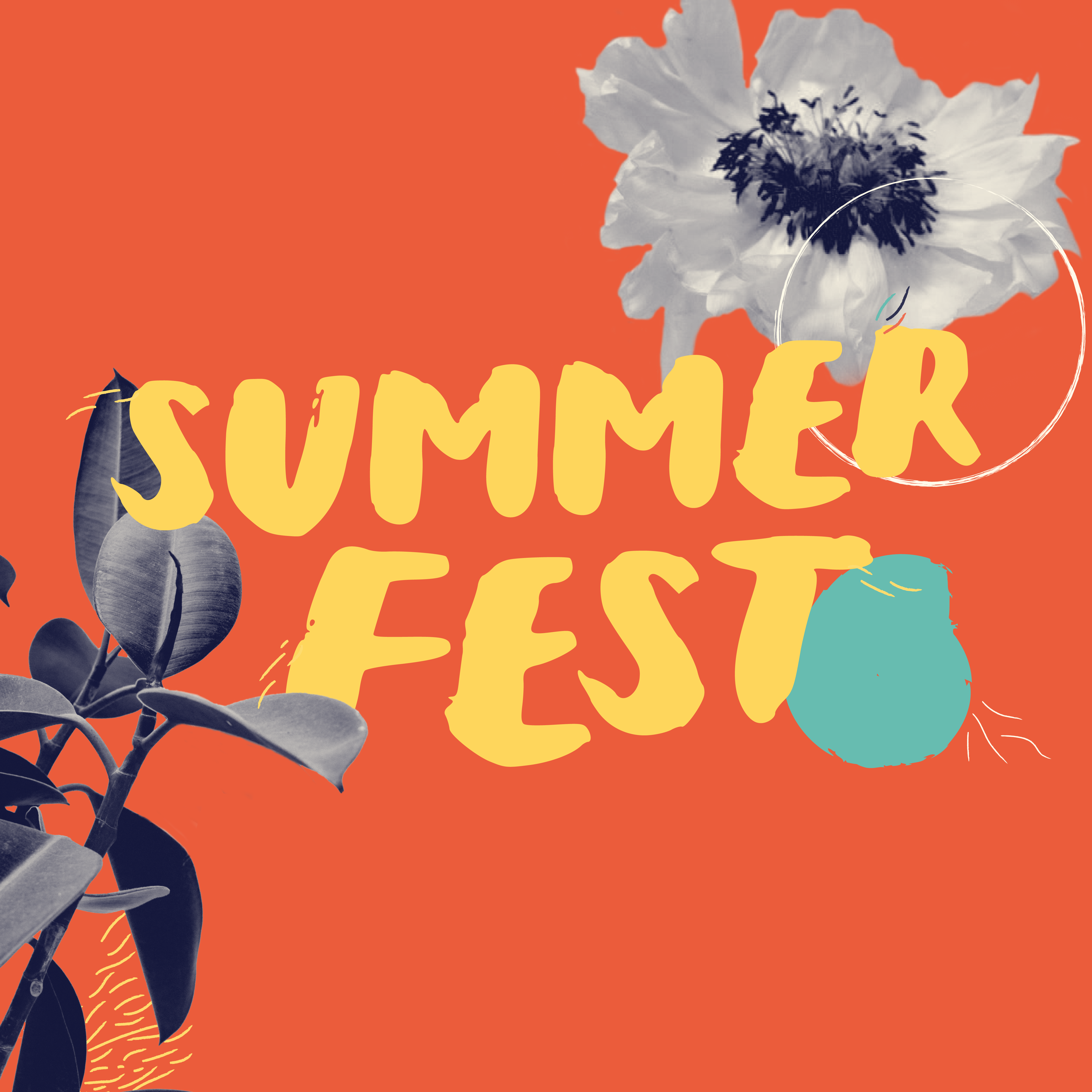 SummerFest: Sermon Series Concept Art